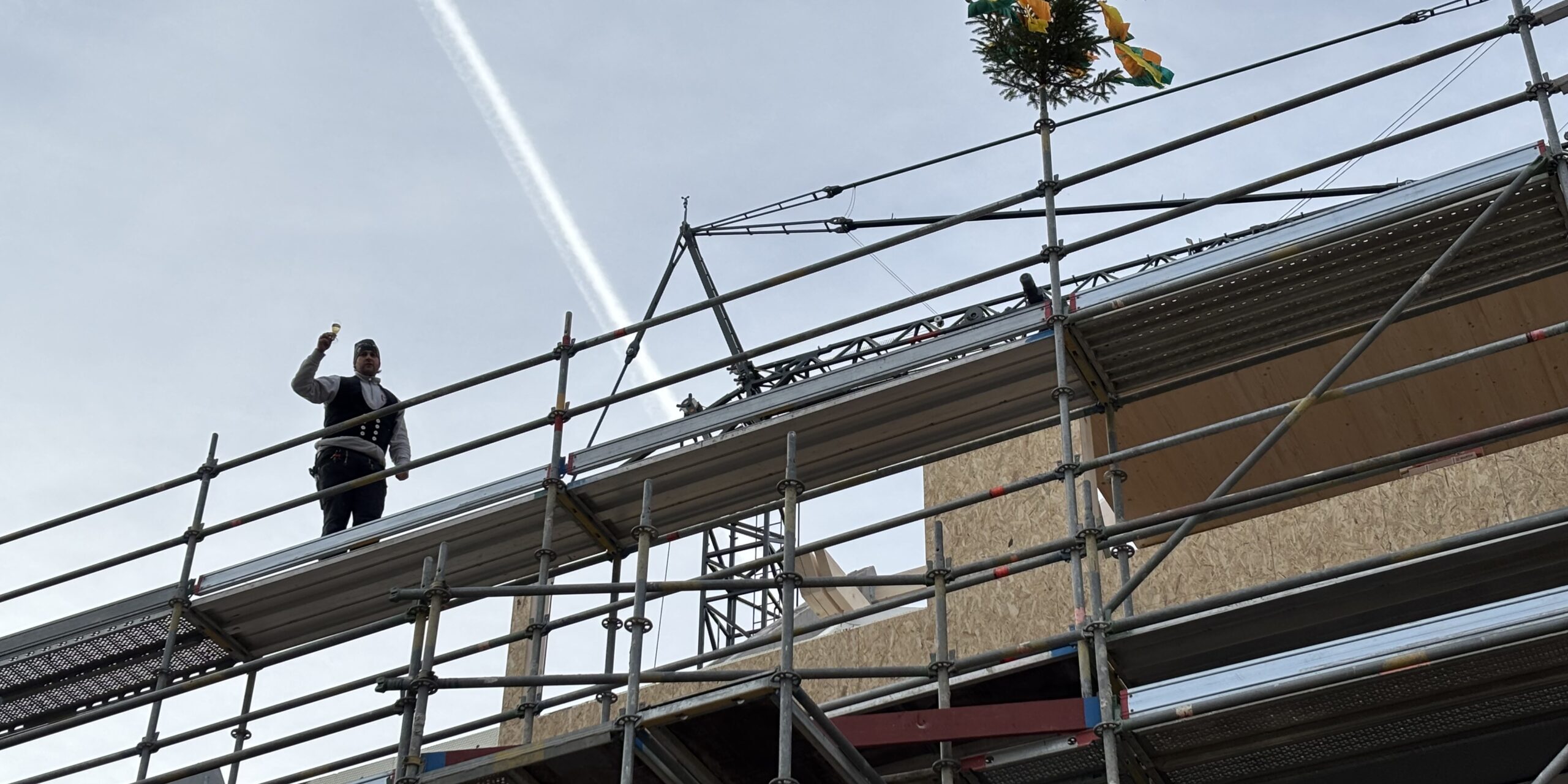 Richtfest Fliederstraße 10 Gottmadingen