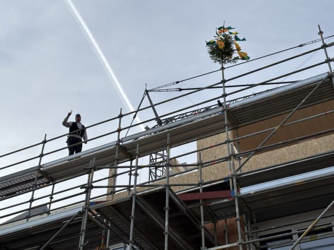 Richtfest Fliederstraße 10 Gottmadingen